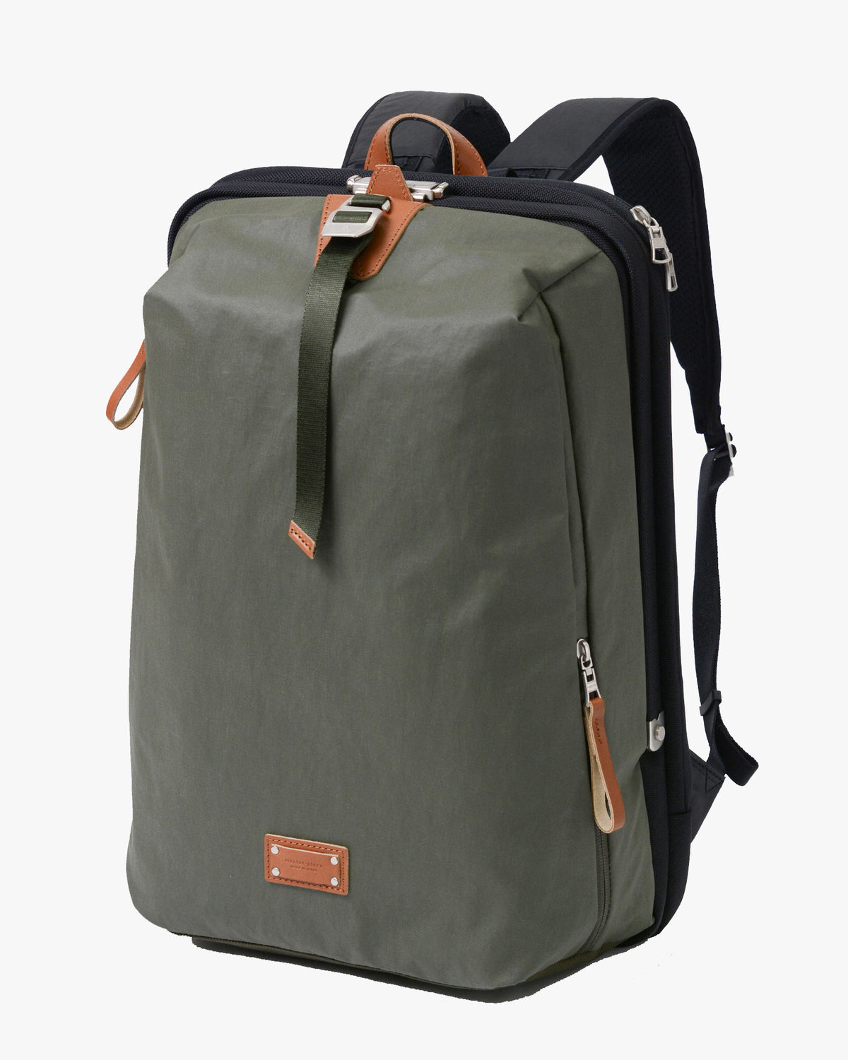 Master-Piece Bump Backpack L - Khaki | Master-Piece Bags | JEANSTORE