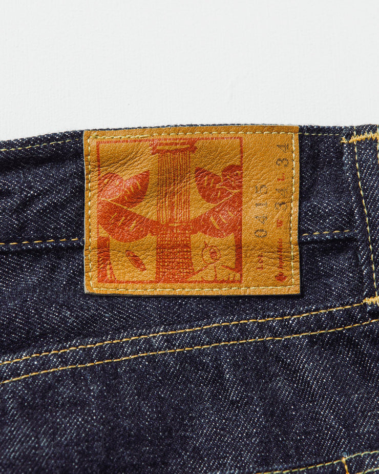 Omoto Denim 0415 Straight Fit 13.5oz Selvedge Jeans - Onewash