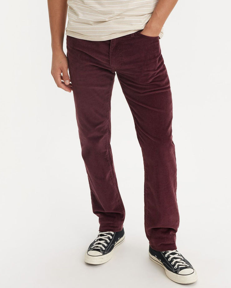 Levi's® 511 All Seasons Tech Slim Fit Mens Cords - Deep Burgundy