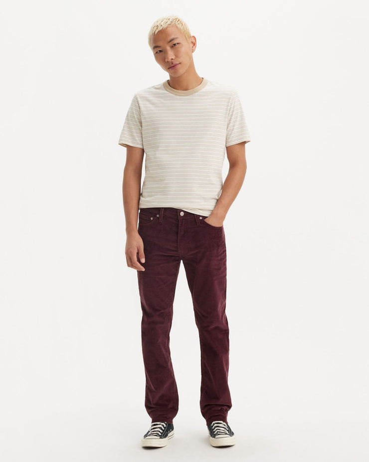 Levi's® 511 All Seasons Tech Slim Fit Mens Cords - Deep Burgundy