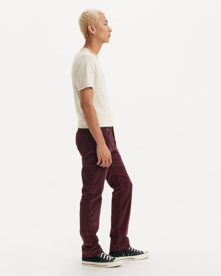 Levi's® 511 All Seasons Tech Slim Fit Mens Cords - Deep Burgundy