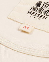 Hemen Biarritz Dani Tee - Stone | Hemen Biarritz T Shirts | JEANSTORE