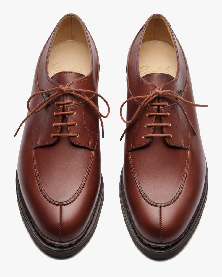 Paraboot Avignon Split Toe Derby Shoe - Lisse Marron / Griff Marron | Paraboot Shoes | JEANSTORE