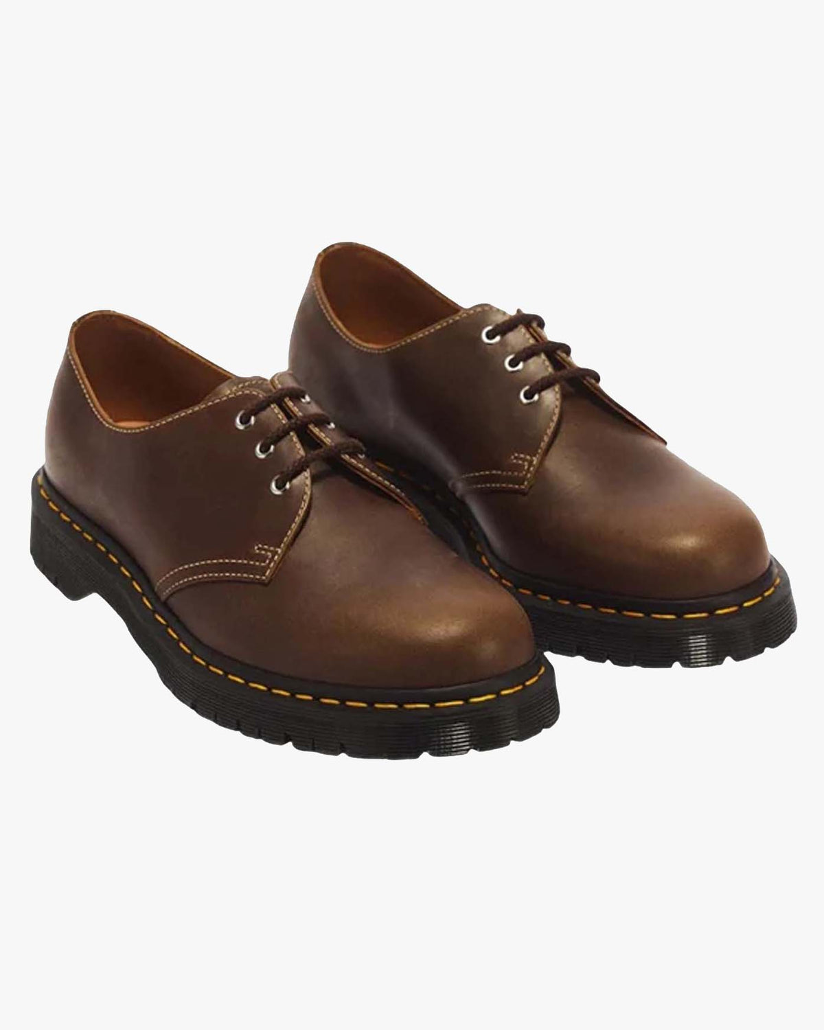 Dr Martens 1461 Ben Shoes - Fossil Brown Mayhem RB