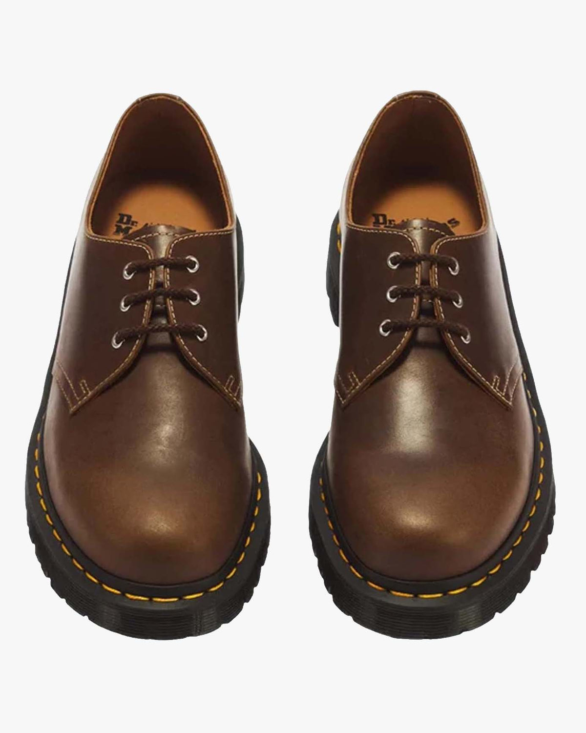 Dr Martens 1461 Ben Shoes - Fossil Brown Mayhem RB