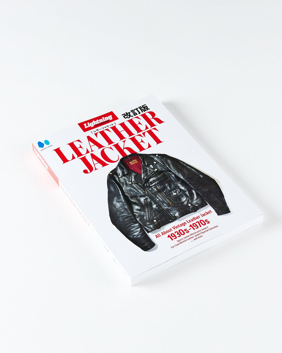 Lightning Archives Leather Jacket Magazine Revised Edition | World Club Lightning Miscellaneous | JEANSTORE
