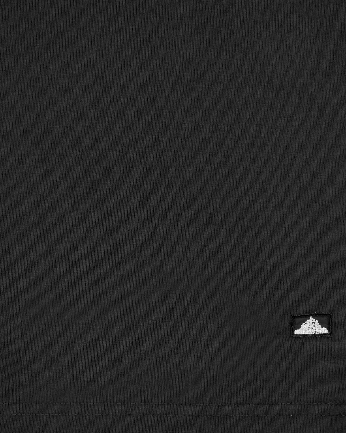 Le Mont St Michel Tobin Circular Knit Tee - Black | Le Mont St Michel T Shirts | JEANSTORE