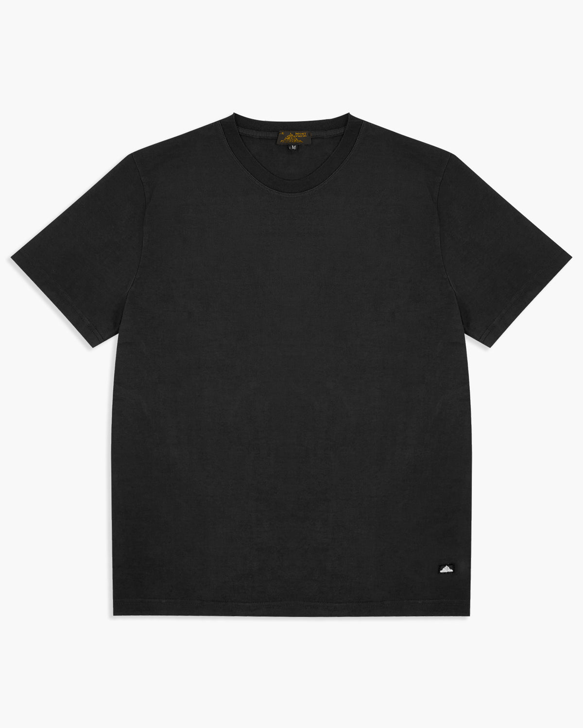 Le Mont St Michel Tobin Circular Knit Tee - Black | Le Mont St Michel T Shirts | JEANSTORE