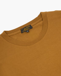 Le Mont St Michel Tobin Circular Knit Tee - Brown | Le Mont St Michel T Shirts | JEANSTORE