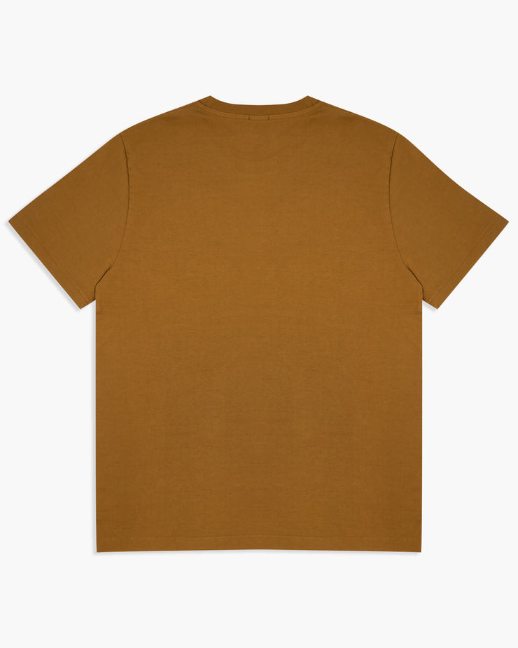 Le Mont St Michel Tobin Circular Knit Tee - Brown