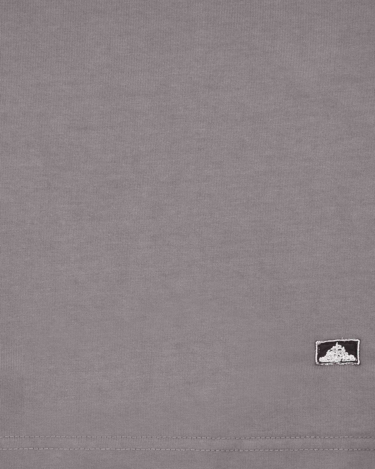 Le Mont St Michel Tobin Circular Knit Tee - Grey | Le Mont St Michel T Shirts | JEANSTORE