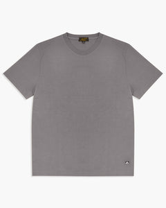 Le Mont St Michel Tobin Circular Knit Tee - Grey