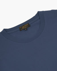 Le Mont St Michel Tobin Circular Knit Tee - Navy | Le Mont St Michel T Shirts | JEANSTORE