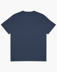 Le Mont St Michel Tobin Circular Knit Tee - Navy | Le Mont St Michel T Shirts | JEANSTORE