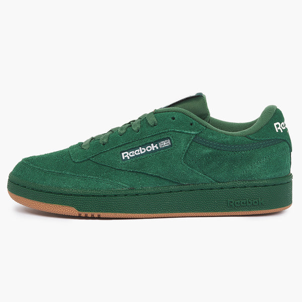 Reebok Classic Club C 85 - Dark Green / White | Reebok Classic Trainers | JEANSTORE