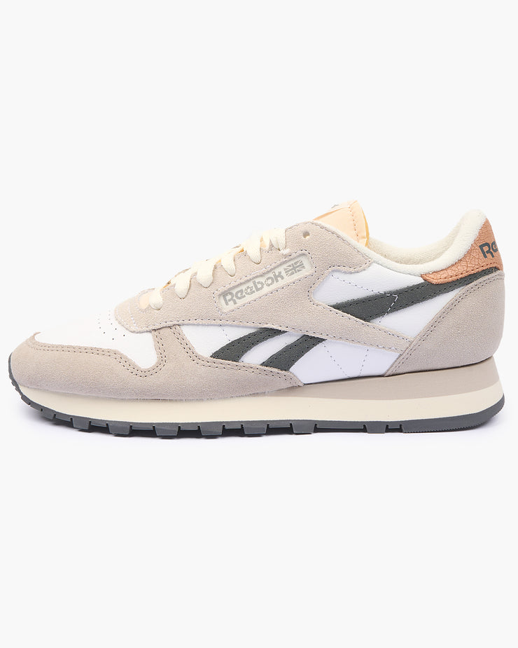 Reebok Classic Leather - White / Moonstone / Grey