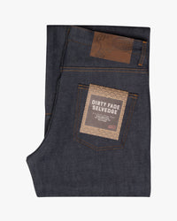 Naked & Famous Denim Strong Guy Relaxed Straight Mens Jeans - Dirty Fade Selvedge | Naked & Famous Denim Jeans | JEANSTORE