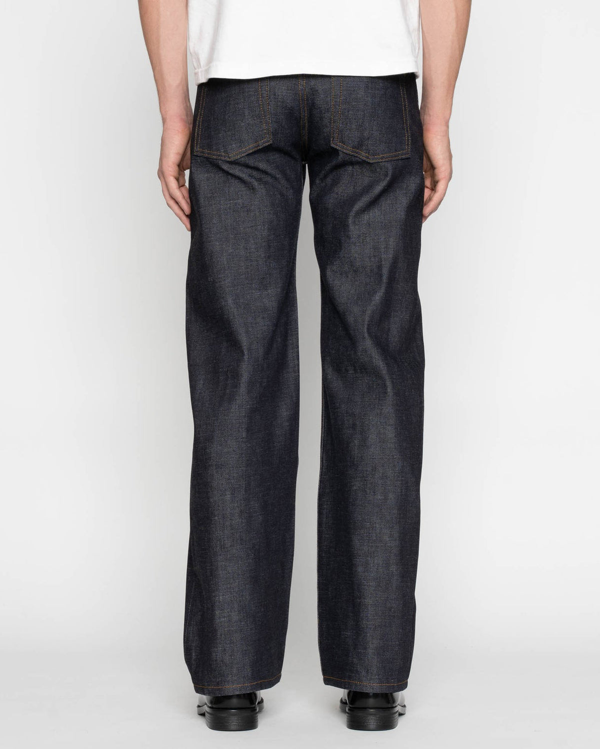 Naked & Famous Denim Strong Guy Relaxed Straight Mens Jeans - Tenfold Selvedge | Naked & Famous Denim Jeans | JEANSTORE