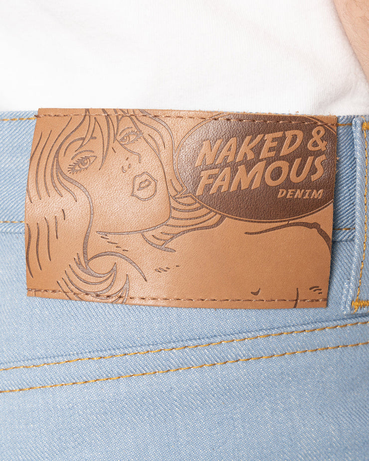 Naked & Famous Denim Men's Easyguy Laid Back Fit Jean in Left Hand