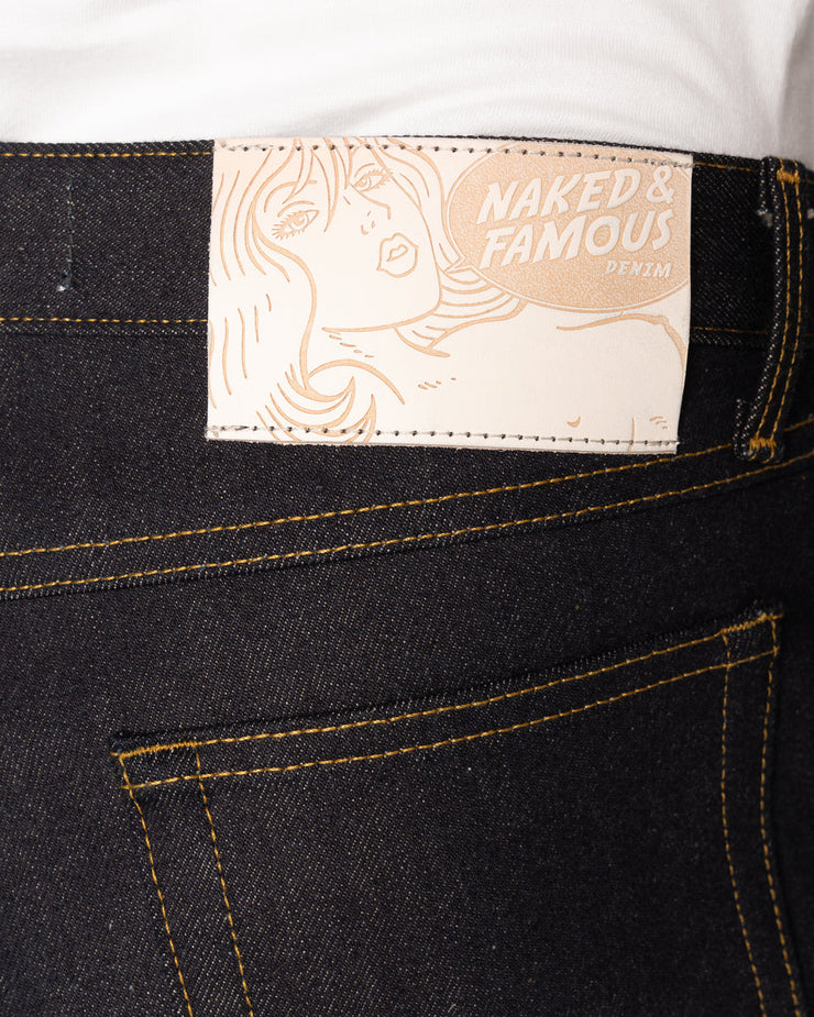 Naked & Famous Denim True Guy Regular Straight Mens Jeans - All Natural Foxfibre Selvedge