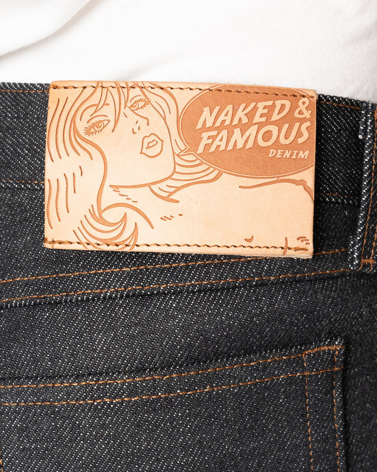 Naked & Famous Denim True Guy Regular Straight Mens Jeans - Elephant 13 Red Core | Naked & Famous Denim Jeans | JEANSTORE