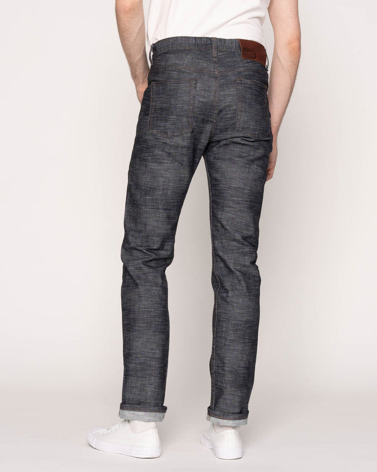 Naked & Famous Denim Weird Guy Regular Tapered Mens Jeans - Revival Frankenstein Denim