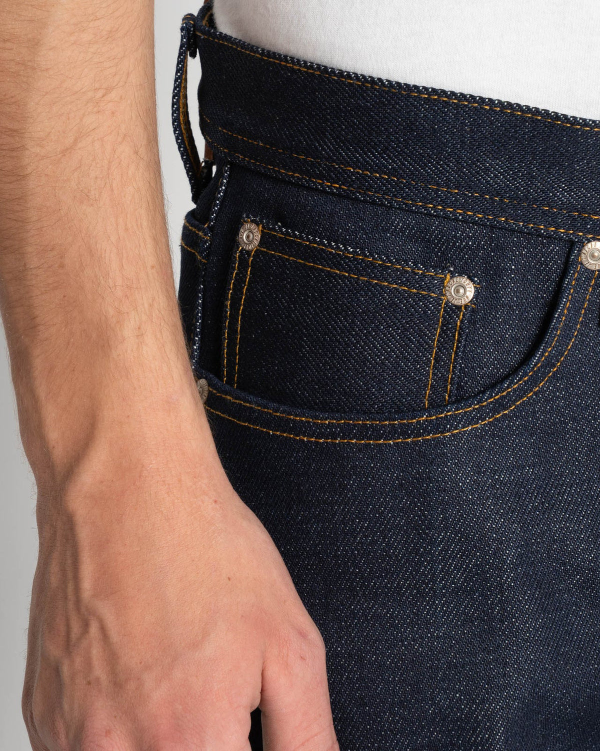 Naked & Famous Denim Weird Guy Regular Tapered Mens Jeans - Elephant 14 / Dirty Elephant