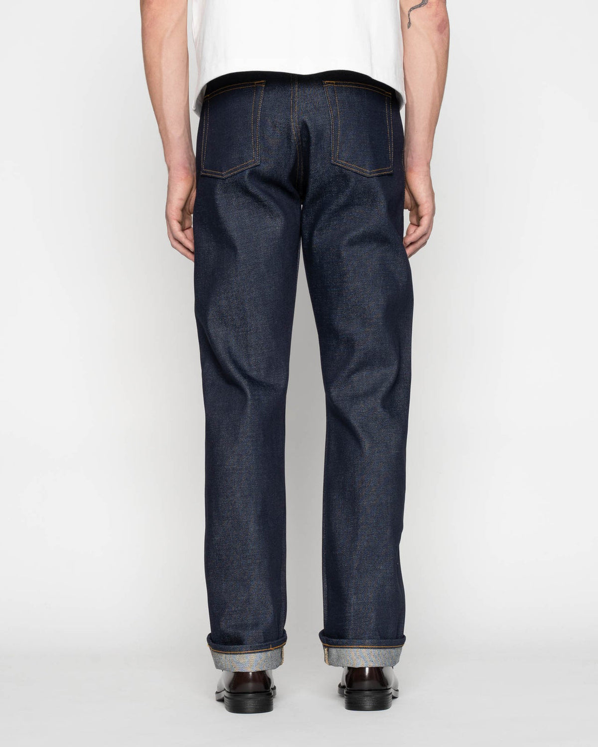 Naked & Famous Denim True Guy Regular Straight Mens Jeans - Elephant 14 / Dirty Elephant | Naked & Famous Denim Jeans | JEANSTORE