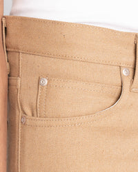 Naked & Famous Denim Weird Guy Regular Tapered Mens Jeans - Brown Fox Selvedge | Naked & Famous Denim Jeans | JEANSTORE