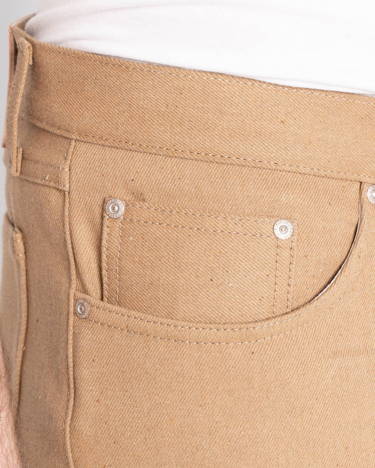 Naked & Famous Denim True Guy Regular Straight Mens Jeans - Brown Fox Selvedge | Naked & Famous Denim Jeans | JEANSTORE