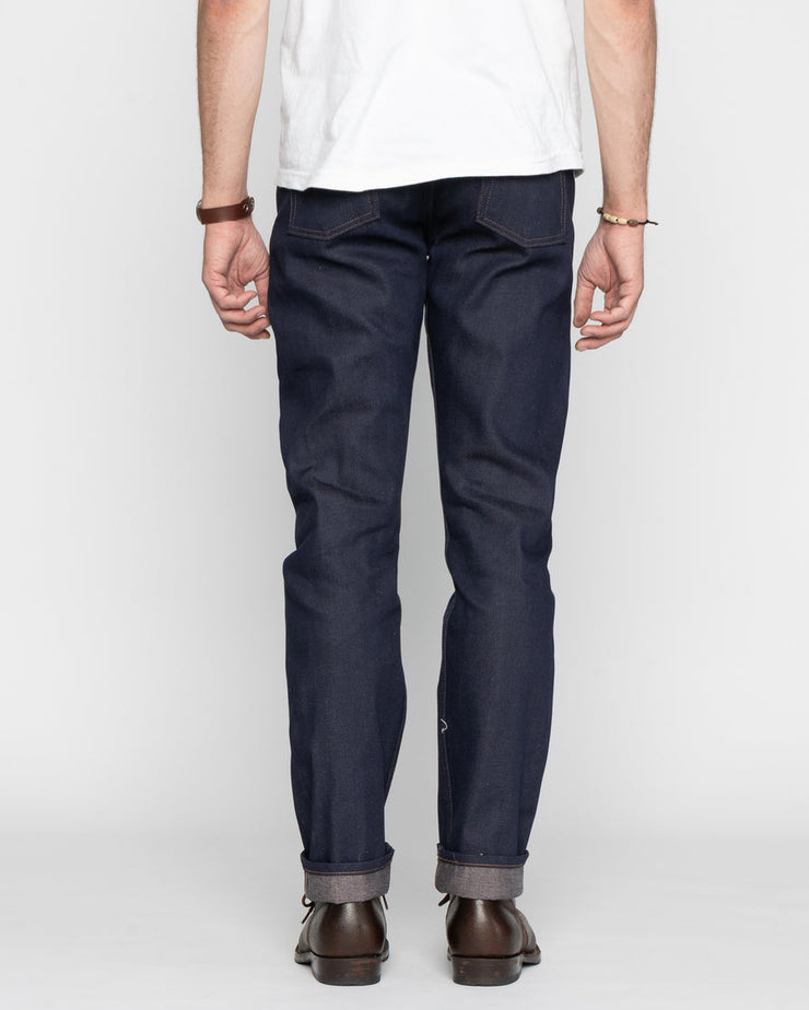 Naked & Famous Denim Weird Guy Regular Tapered Mens Jeans - Coffee Dye Selvedge