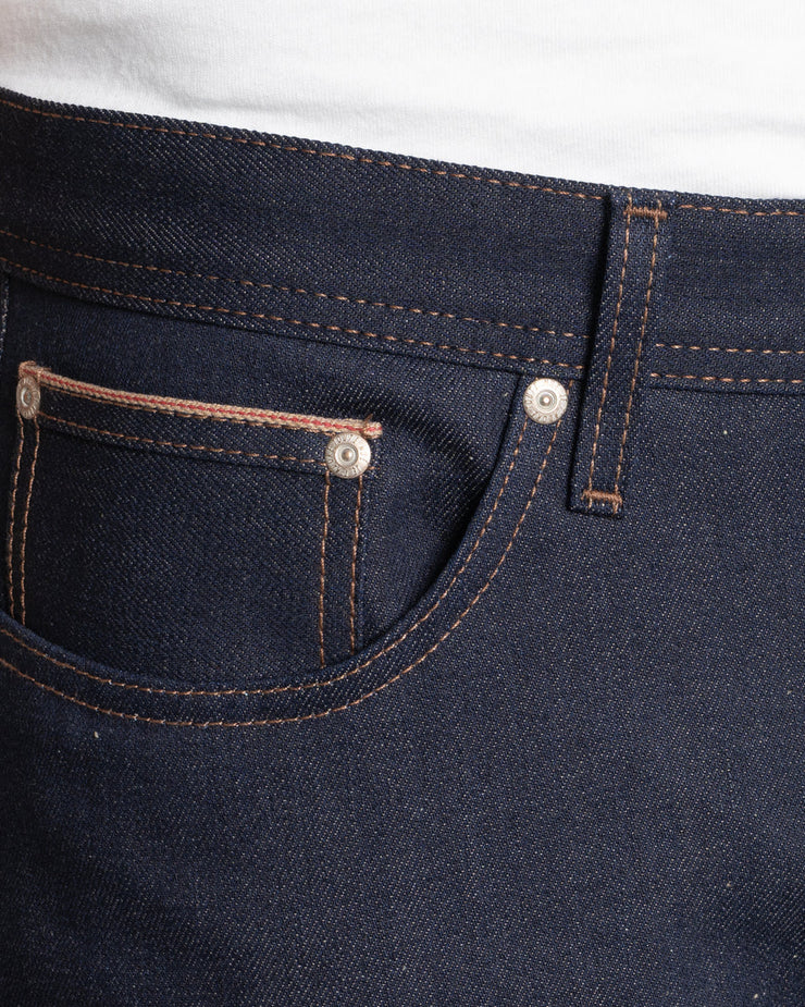 Naked & Famous Denim Weird Guy Regular Tapered Mens Jeans - Coffee Dye Selvedge