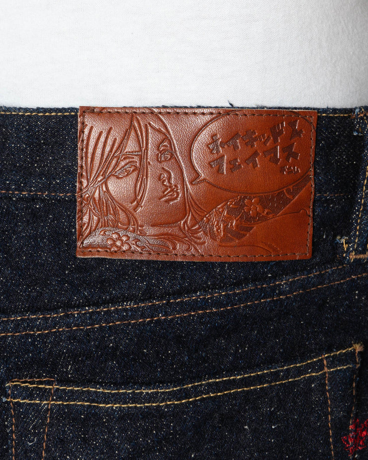 Naked & Famous Denim Weird Guy Regular Tapered Mens Jeans - MIJ16 Genseki Selvedge