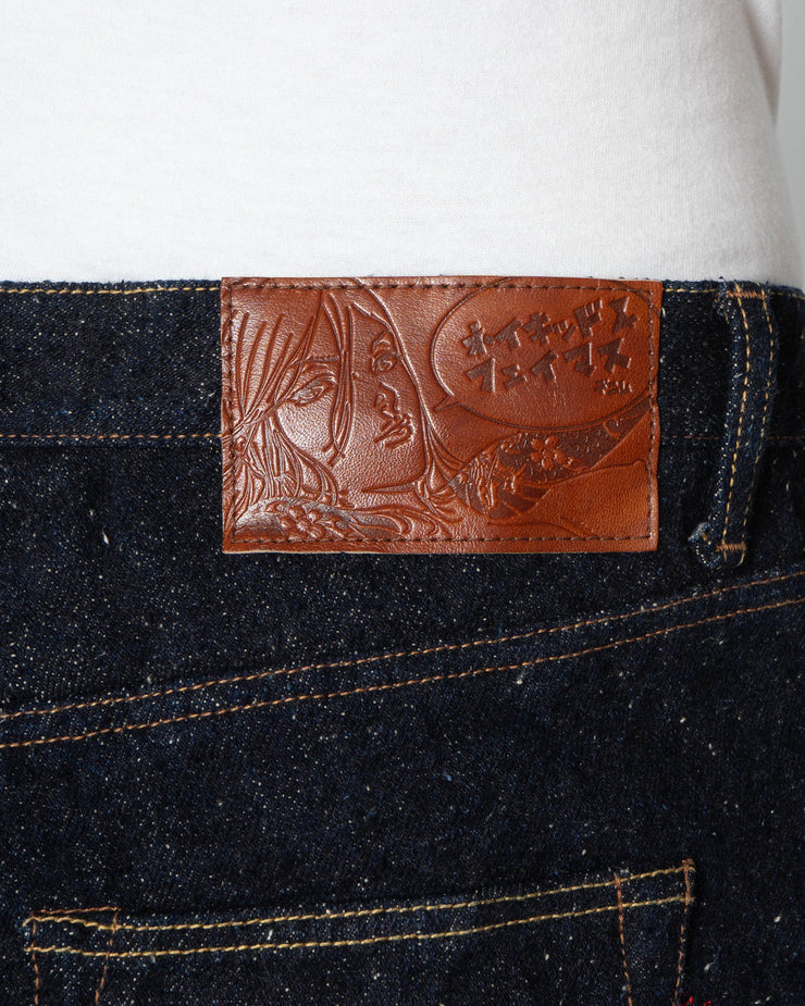 Naked & Famous Denim Easy Guy Relaxed Tapered Mens Jeans - MIJ16 Genseki Selvedge