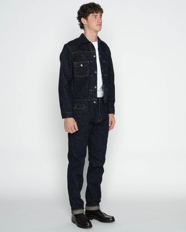 Naked & Famous Denim Easy Guy Relaxed Tapered Mens Jeans - MIJ16 Genseki Selvedge