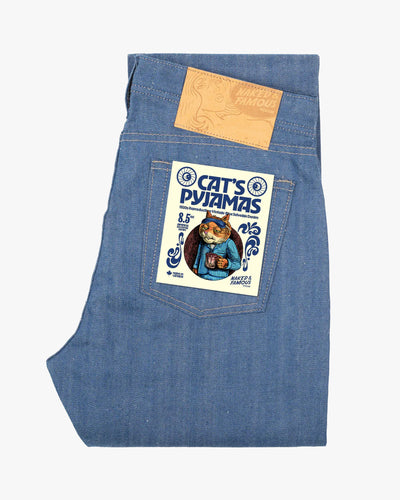 Naked & Famous Denim Weird Guy Regular Tapered Mens Jeans - Cat's Pajamas Selvedge