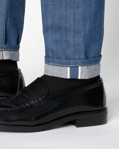 Naked & Famous Denim Easy Guy Relaxed Tapered Mens Jeans - Cat's Pajamas Selvedge