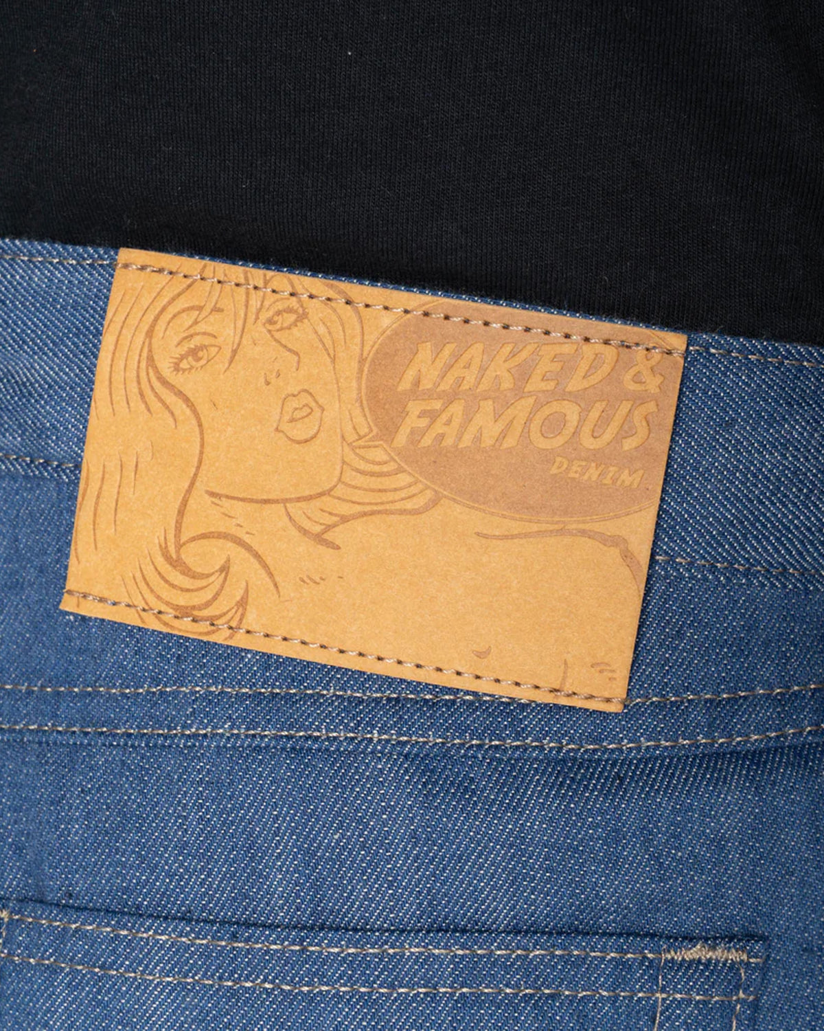 Naked & Famous Denim True Guy Regular Straight Mens Jeans - Cat's Pajamas Selvedge | Naked & Famous Denim Jeans | JEANSTORE