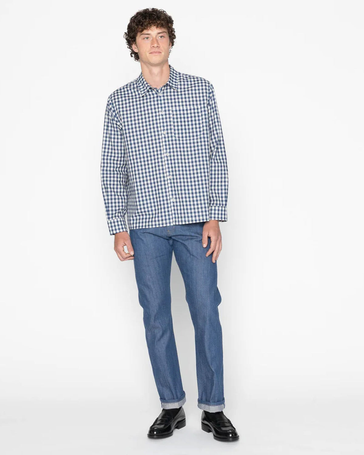 Naked & Famous Denim True Guy Regular Straight Mens Jeans - Cat's Pajamas Selvedge | Naked & Famous Denim Jeans | JEANSTORE