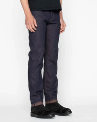 Naked & Famous Denim Weird Guy Regular Tapered Mens Jeans - Chocolate Milk Selvedge