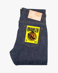 Naked & Famous Denim Weird Guy Regular Tapered Mens Jeans - Brawler Selvedge