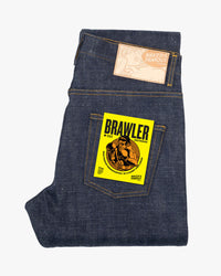 Naked & Famous Denim Easy Guy Relaxed Tapered Mens Jeans - Brawler Selvedge