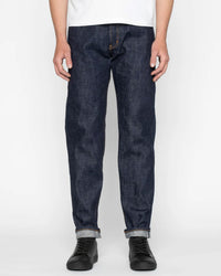 Naked & Famous Denim Easy Guy Relaxed Tapered Mens Jeans - Brawler Selvedge