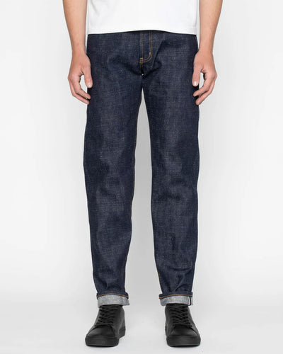 Naked & Famous Denim Easy Guy Relaxed Tapered Mens Jeans - Brawler Selvedge