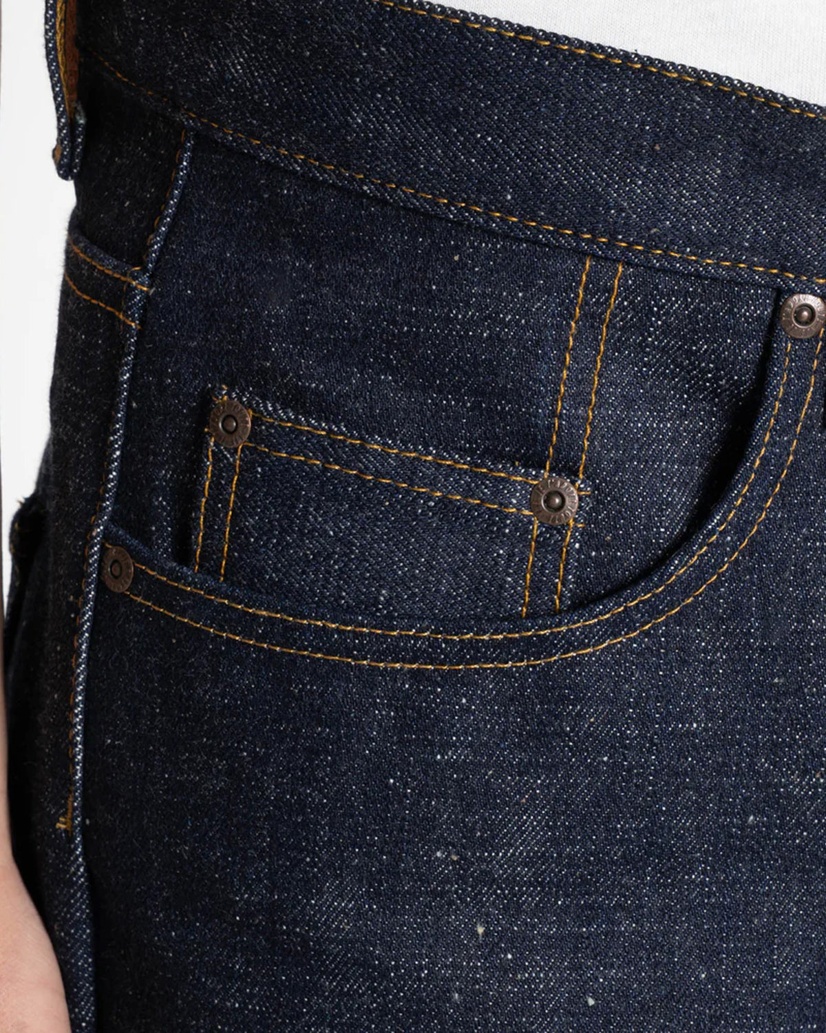 Naked & Famous Denim Easy Guy Relaxed Tapered Mens Jeans - Brawler Selvedge