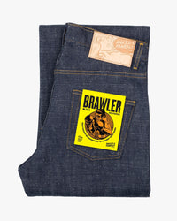 Naked & Famous Denim Strong Guy Relaxed Straight Mens Jeans - Brawler Selvedge