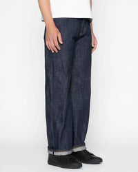 Naked & Famous Denim Strong Guy Relaxed Straight Mens Jeans - Brawler Selvedge