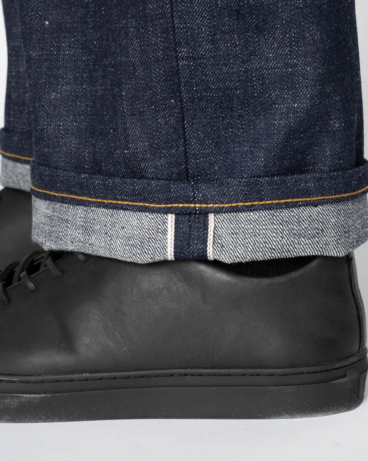 Naked & Famous Denim Strong Guy Relaxed Straight Mens Jeans - Brawler Selvedge