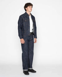 Naked & Famous Denim Strong Guy Relaxed Straight Mens Jeans - Brawler Selvedge