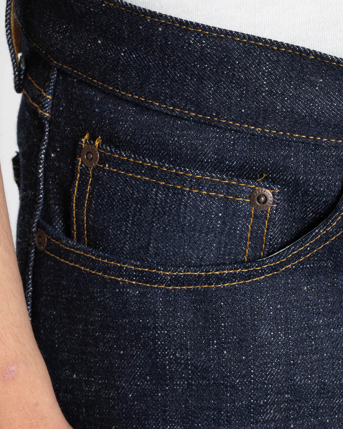 Naked & Famous Denim True Guy Regular Straight Mens Jeans - Brawler Selvedge